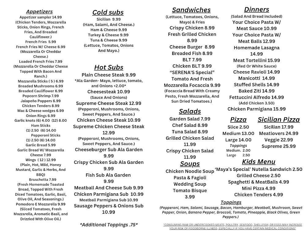 Little Sicily Pizzeria & Dolci LLC Appetizer Sampler